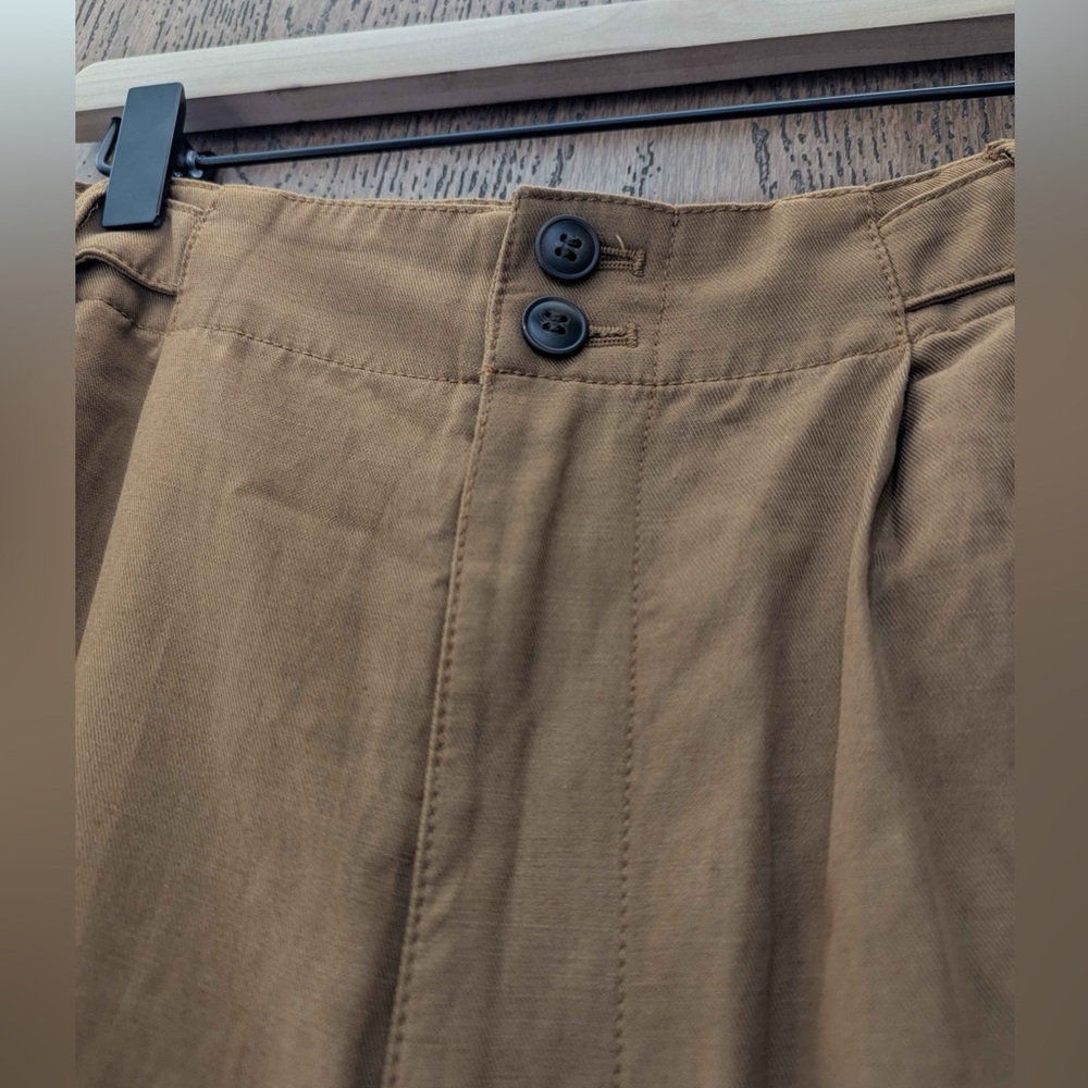 Madewell Harlow Wide-Leg Pant in Acorn - Picture 6 of 16